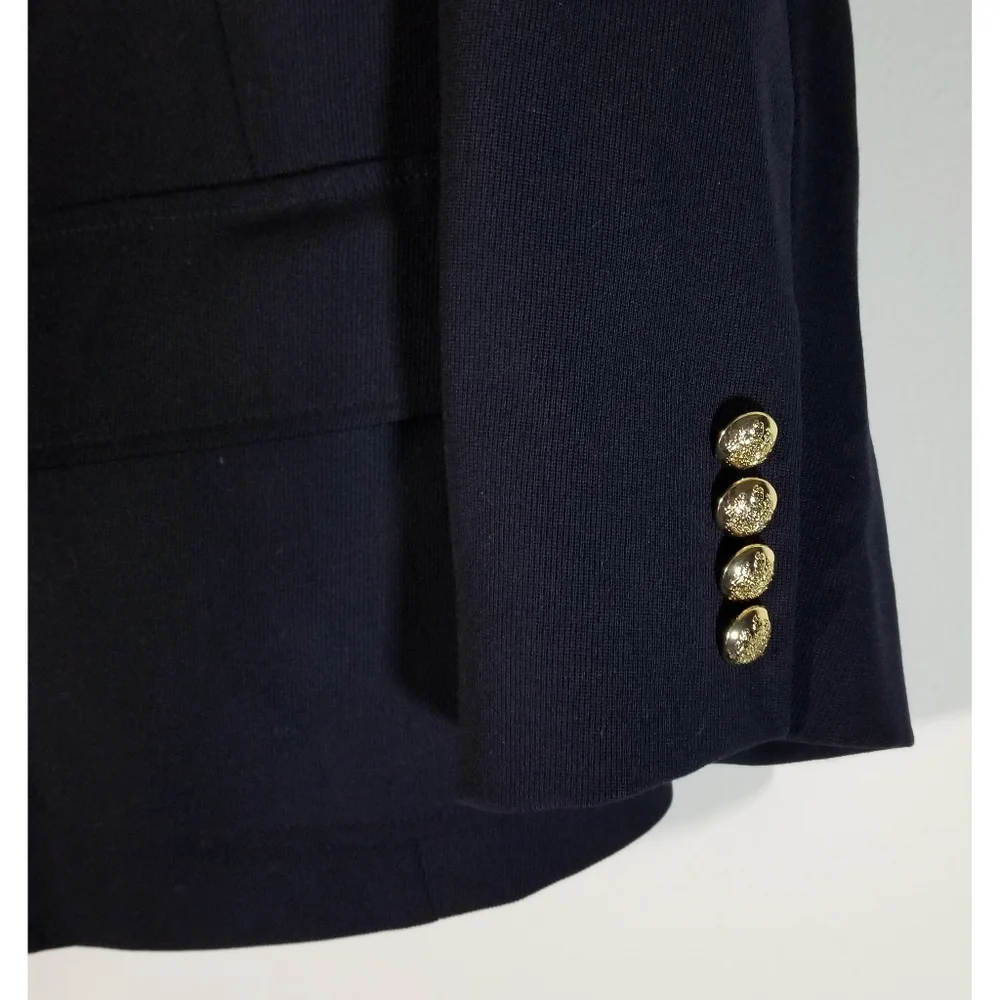 Polo by Ralph Lauren Black Blazer with Gold Accents - Picture 3 of 6